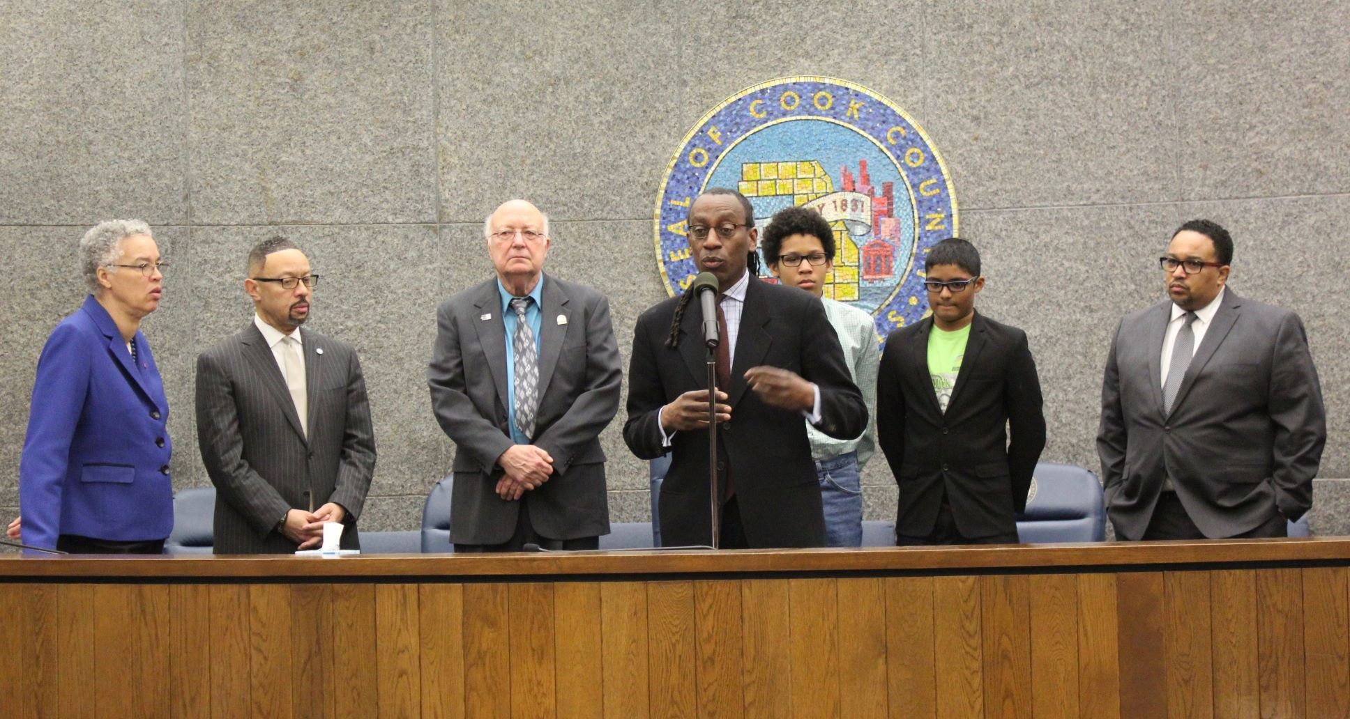 Martin Pieters at the Cook County Board, February 2019
